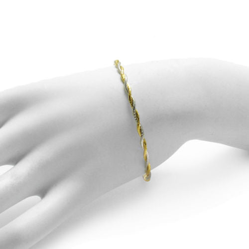 Buy Gold Bracelet Twisted Rope Bracelet Mens Womens Bracelet Online in  India  Etsy