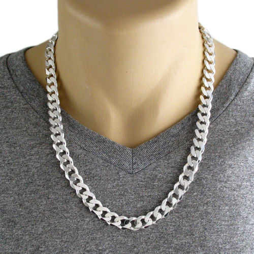 Sterling Silver Very Fine 0.5mm Diamond Cut Curb Chain 14 - 32 Inches |  Jewellerybox.co.uk