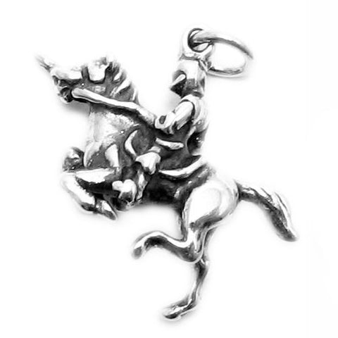 Marvelous 3D Knight Charm | Wholesale 925 Sterling Silver Charms - Jewelry | Main