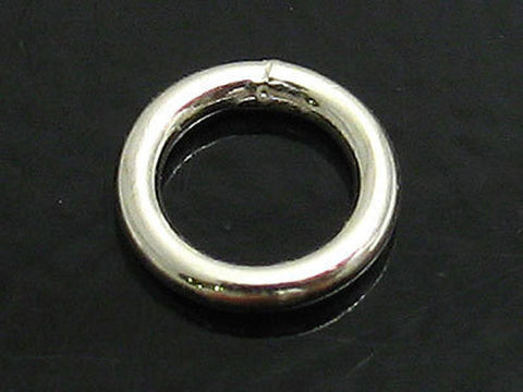 6mm small closed ring for jewelry making | Wholesale 925 Sterling Silver Jewelry