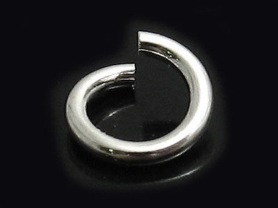 6mm small jump rings for attaching charms | Wholesale 925 Sterling Silver Jewelry | Open photo