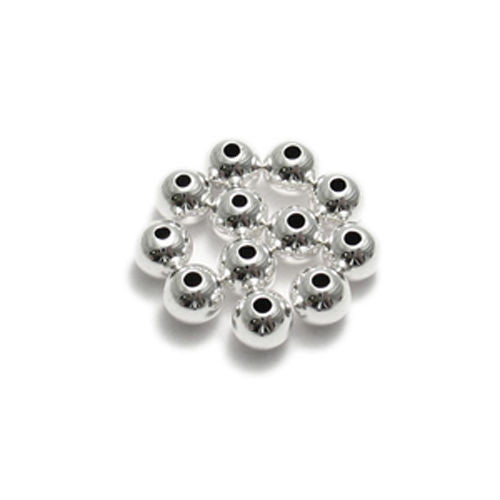 Sterling Silver 6mm Spacer Beads for Jewelry Making. Wholesale - 925Express