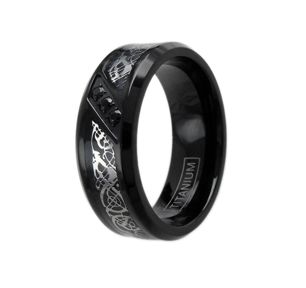 Dragon sales titanium ring