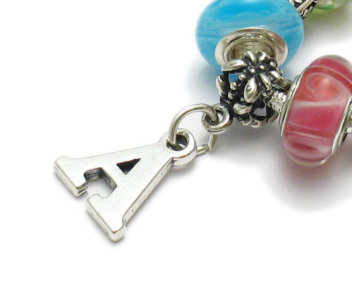 Converter bead for Euro style charm bracelets | Wholesale 925 Sterling Silver Jewelry | On bracelet photo