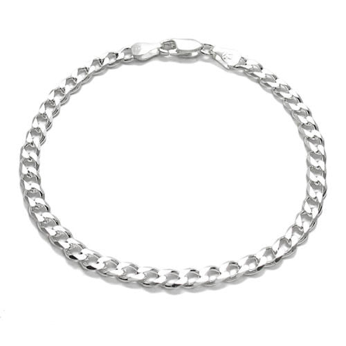 925 3mm Cuban Bracelet - Silver – Cernucci