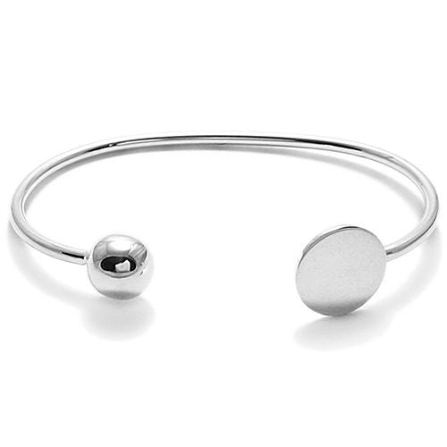 Sterling Silver Engravable Cuff Bracelet