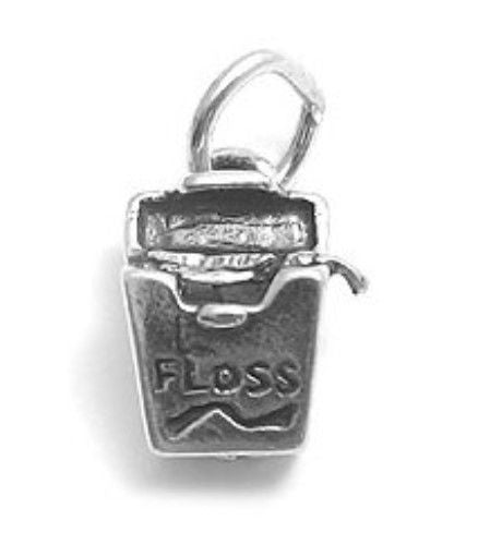 Unique Floss Charm | Wholesale 925 Sterling Silver Charms | Main