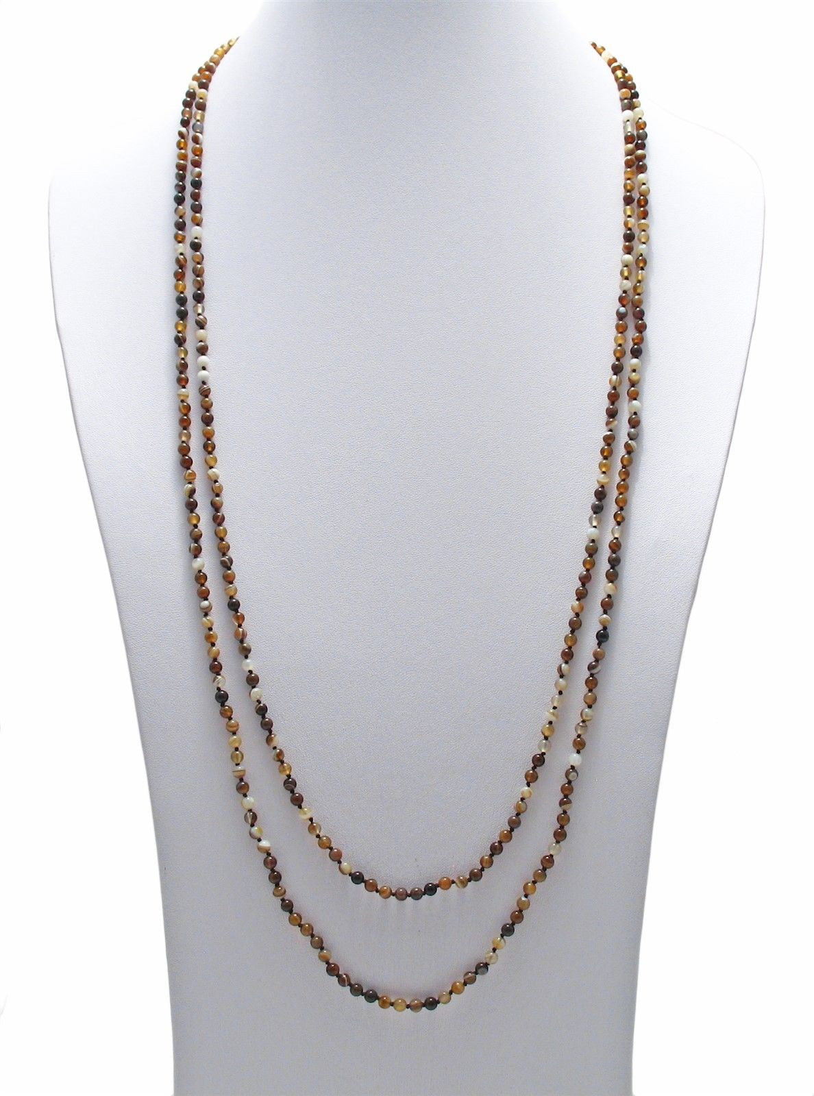 5mm Gold Beaded Necklace