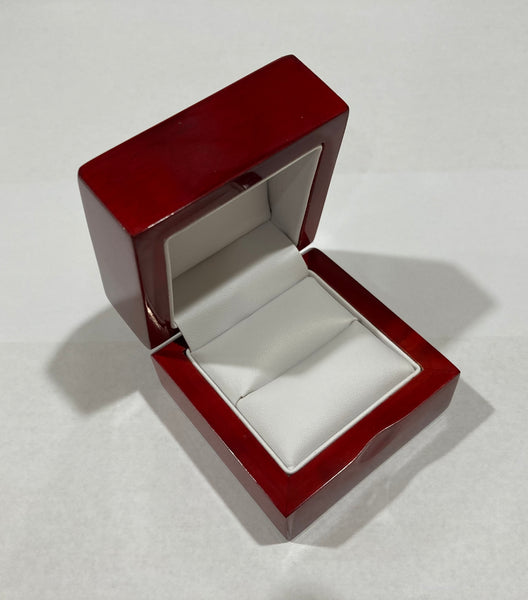 Deluxe Rosewood Ring Gift Box