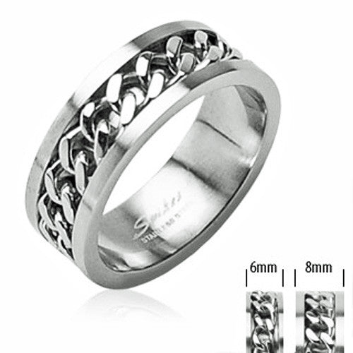 Men's Stainless Steel Ring, Stainless Steel Jewelry, Special Rings