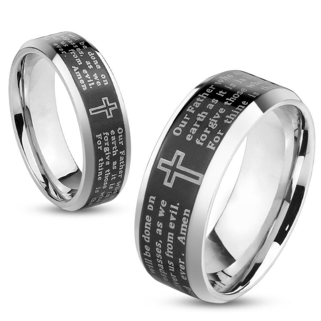 Matching Engraved Couple Rings Gift Set (Adjustable Size) Gullei.com