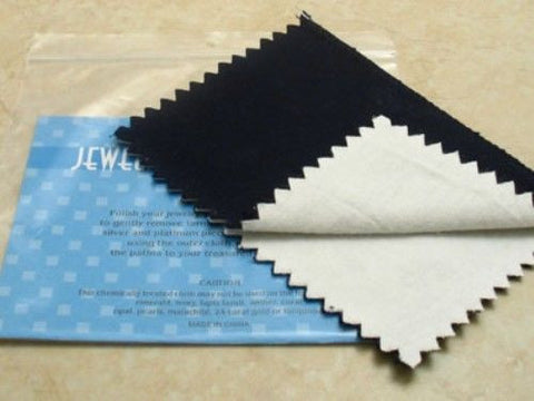 Polishing cloth for sterling silver | Removes tarnish | Wholesale 925 Sterling Silver Jewelry & Accessories