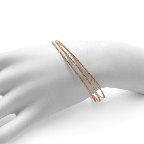 Stunning Dubai Handmade Bangles Bracelets In Solid 916 Stamped 22K Yellow  Gold — Jisha Jewels