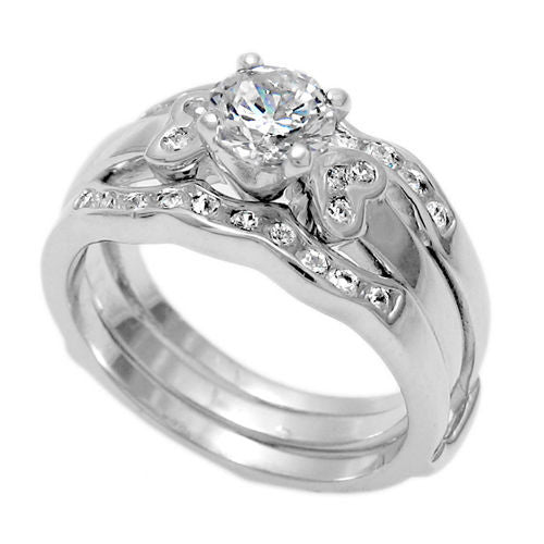 Cz sales wedding sets