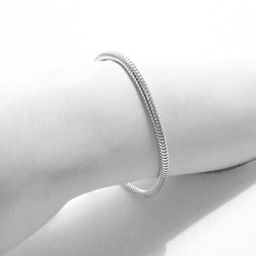 925 Sterling Silver Handcuff Trigger Clasp, 21mm - Jewelry