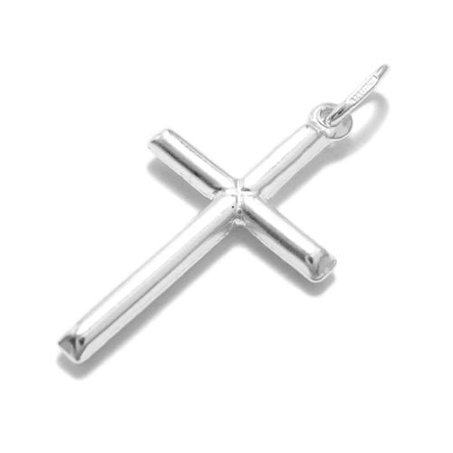 Plain Cross in Sterling Silver