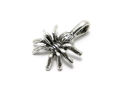 Tarantula Charm in Sterling Silver.