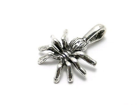Tarantula Charm in Sterling Silver.