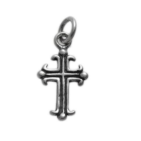 French Cross in Sterling Silver