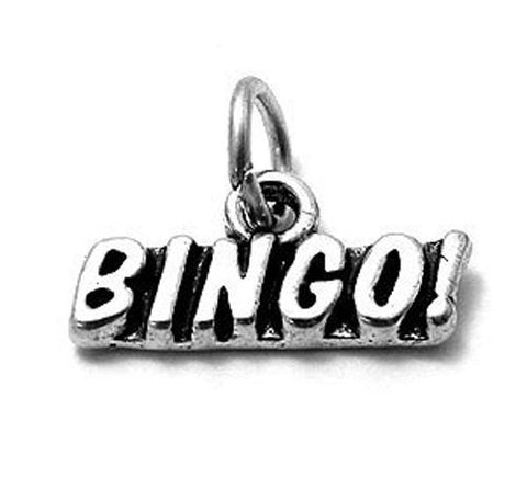 "Bingo!" Charm. Sterling Silver