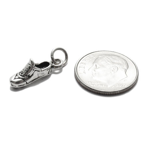 Sneaker Charm in Sterling Silver
