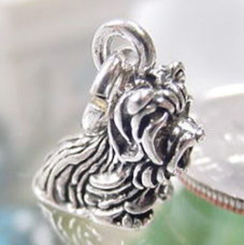 Yorkshire Terrier Charm in Sterling Silver