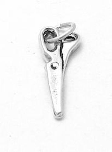 Scissors Charm. Sterling Silver