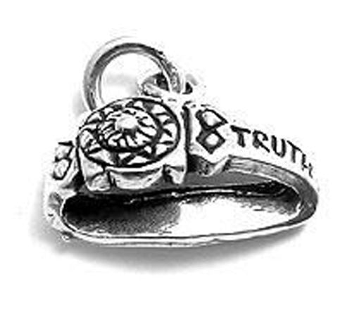 Belt of "Truth" Charm in Sterling Silver