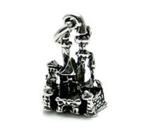 Magical Castle Charm in Sterling Silver