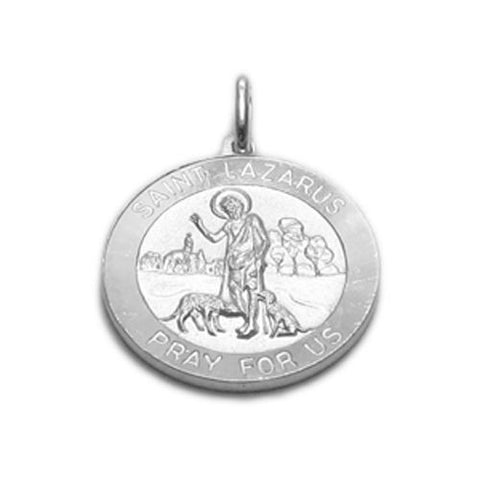 St. Lazarus Medal (20mm) in Sterling Silver