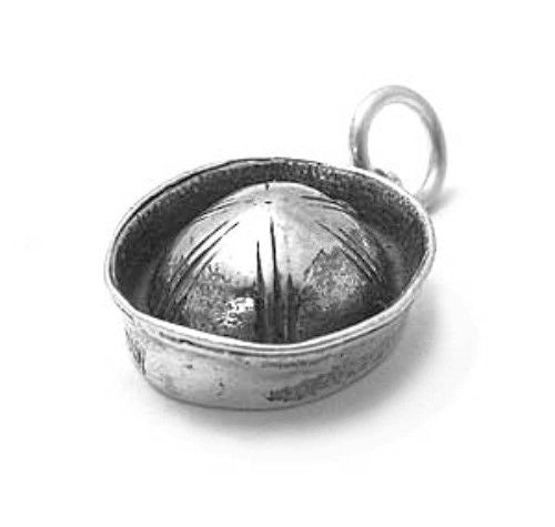 Sailor Cap Charm in Sterling Silver