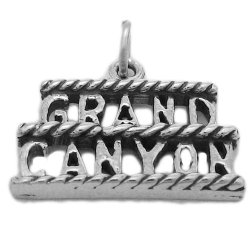 Grand Canyon Charm in Sterling Silver