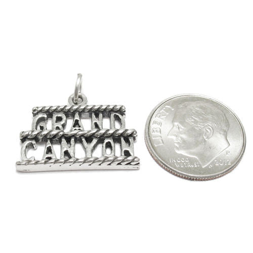 Grand Canyon Charm in Sterling Silver
