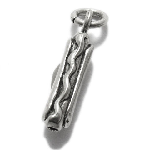 Frankfurter Charm in 3D. Sterling Silver