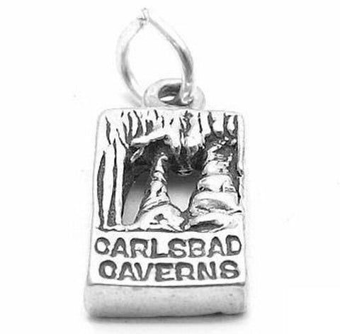 Carlsbad Caverns Charm in Sterling Silver