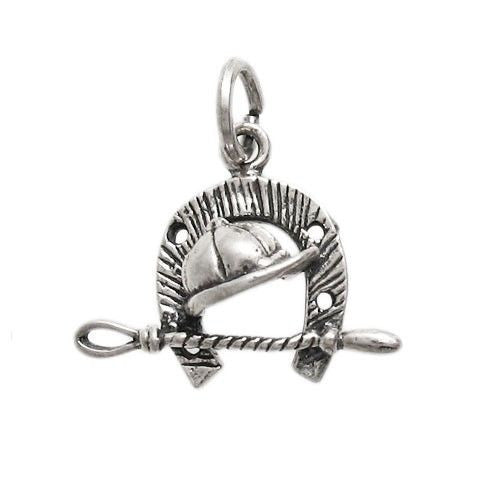 Equestrian Charm in Sterling Silver