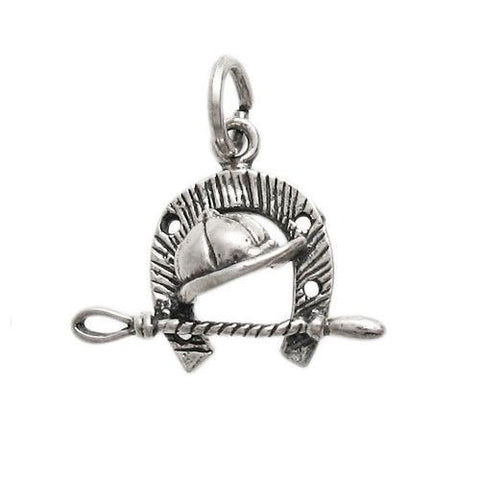 Equestrian Charm in Sterling Silver