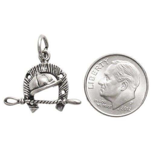Equestrian Charm in Sterling Silver