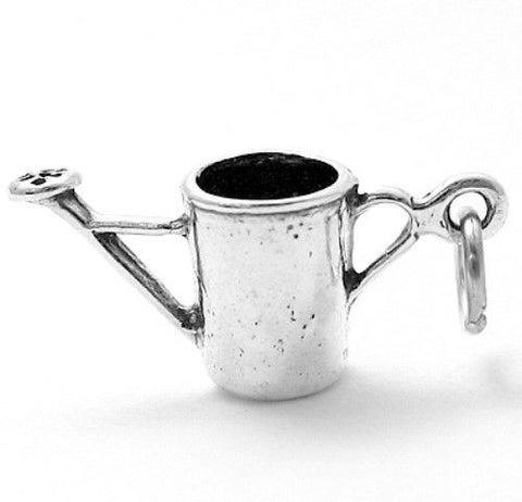 Adorable Watering Can Charm | Wholesale 925 Sterling Silver Charms - Jewelry | Main